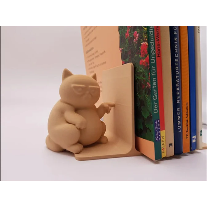 Soporte Para Libros De Gato 3