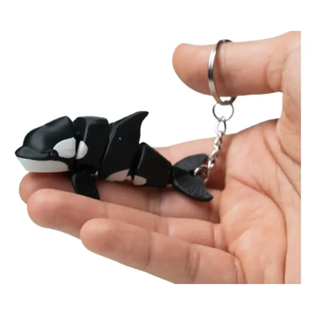 Llavero Articulado De Orca 2