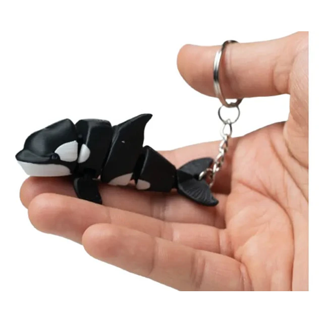 Llavero Articulado De Orca