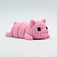 Llavero Cerdito Tejido Articulado - Miniatura 2