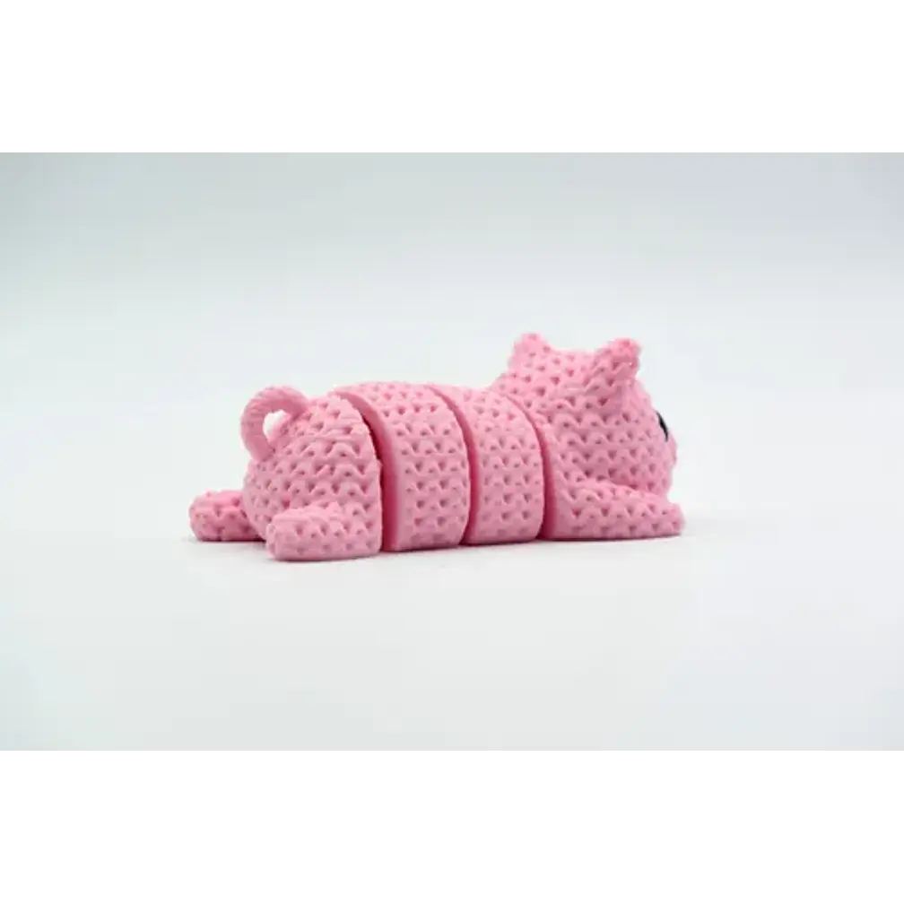 Llavero Cerdito Tejido Articulado 3