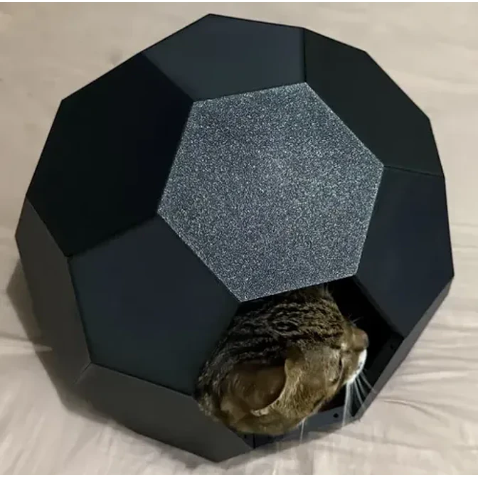 Casa Para Gatos Estilo Caparazón De Tortuga 3