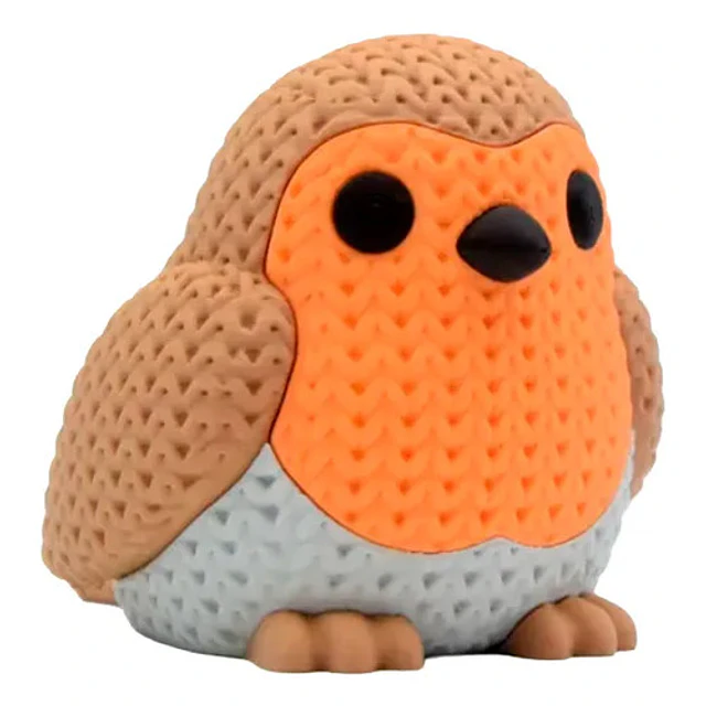 Figura Petirrojo Tejido