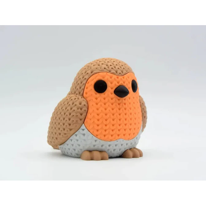 Figura Petirrojo Tejido 4