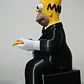 Figura Decorativa Homero Con Pizza Y Cerveza - Miniatura 4