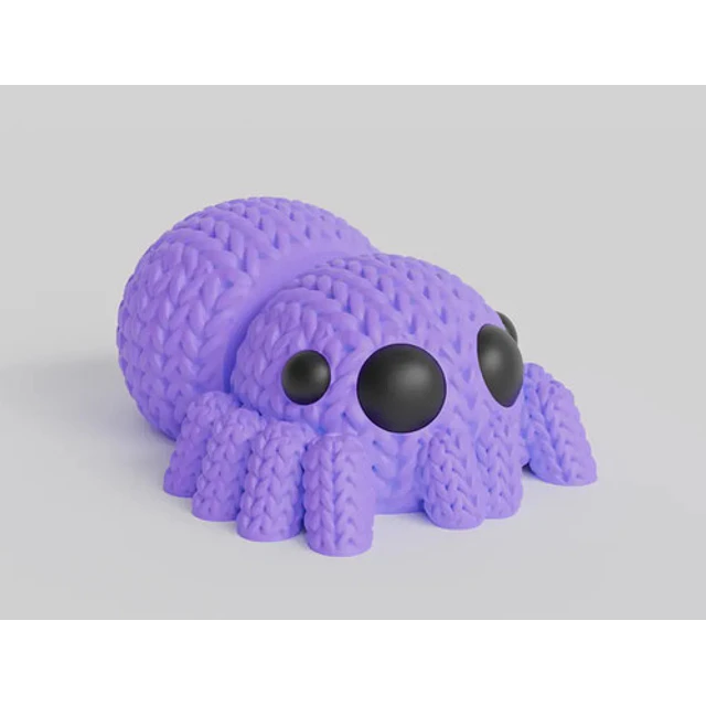 Figura Araña Articulada Tejida