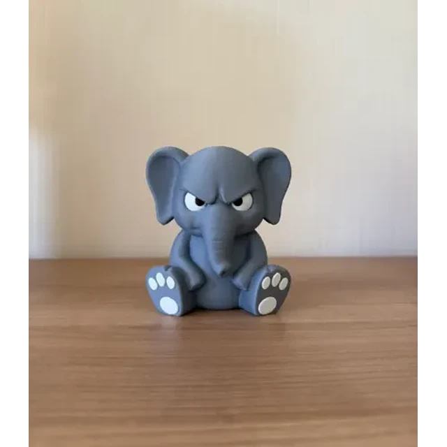 Figura Decorativa- Elefante Gruñón