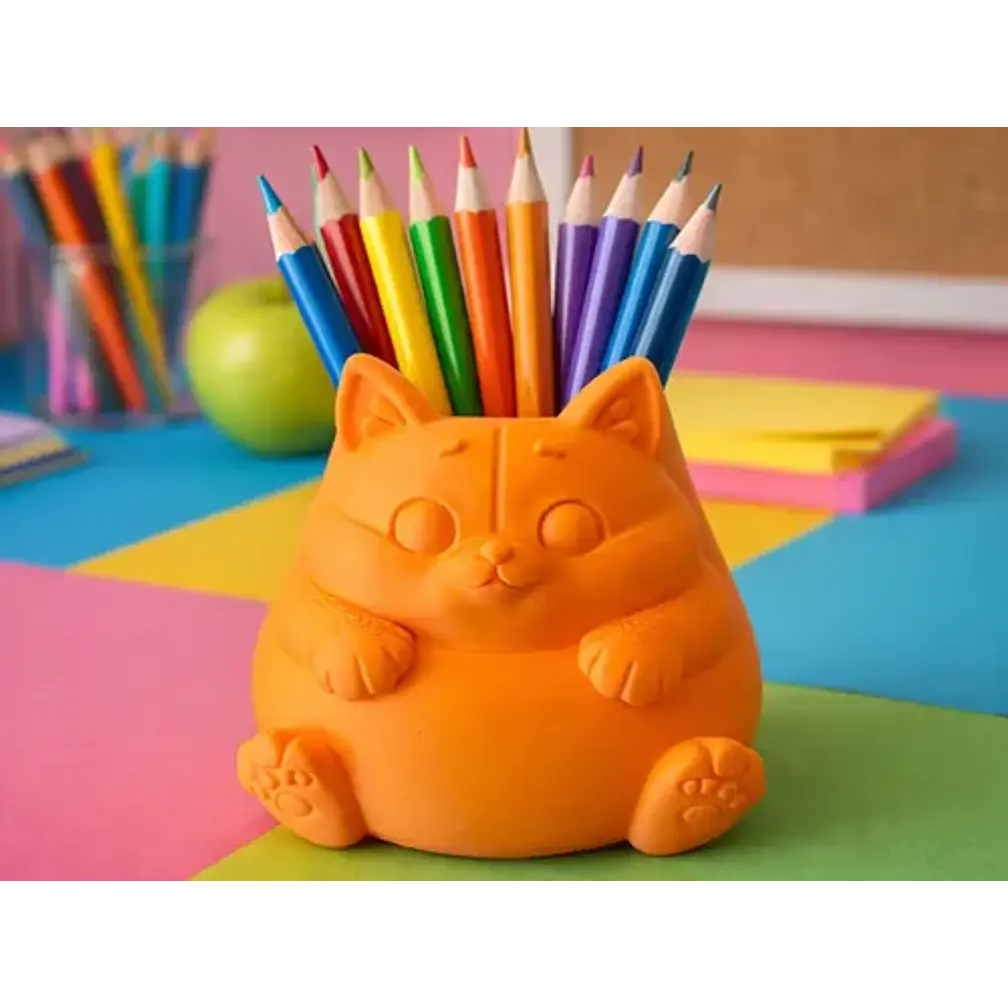 Portalápices- Gatito Gordo 2