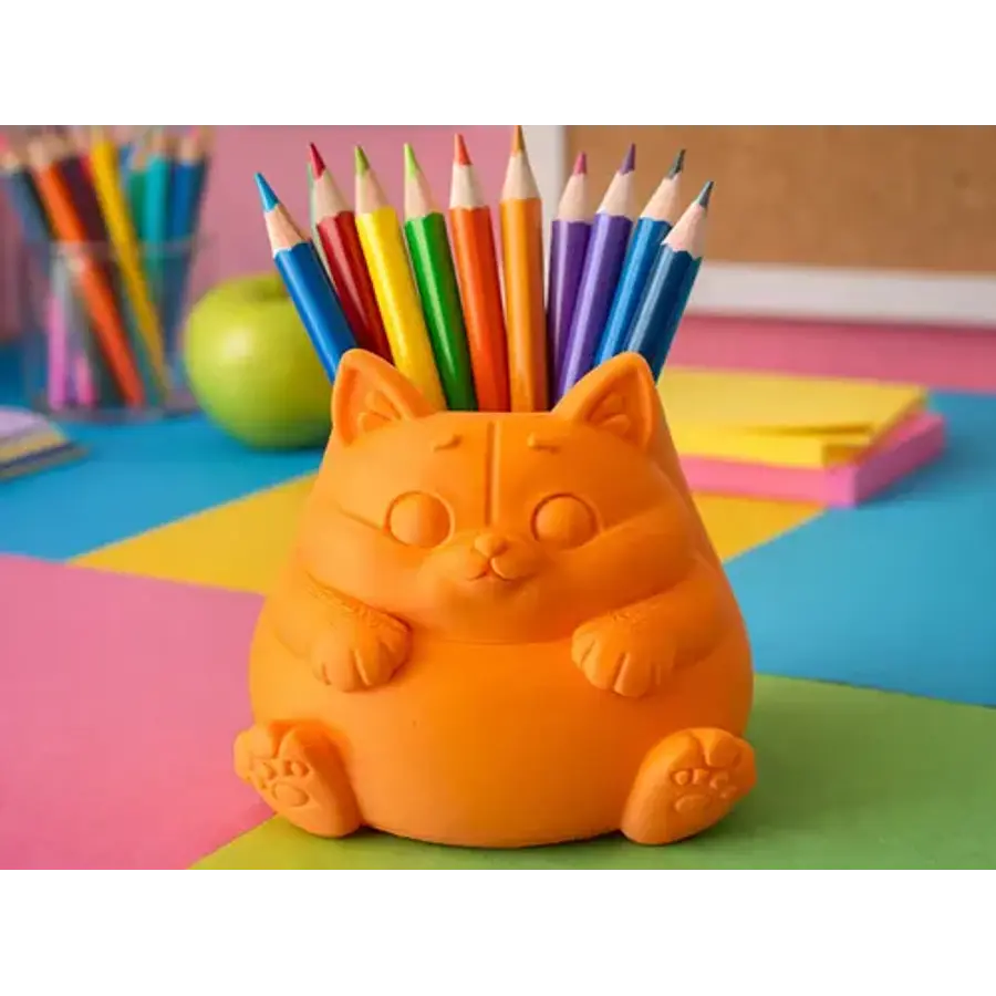 Portalápices- Gatito Gordo