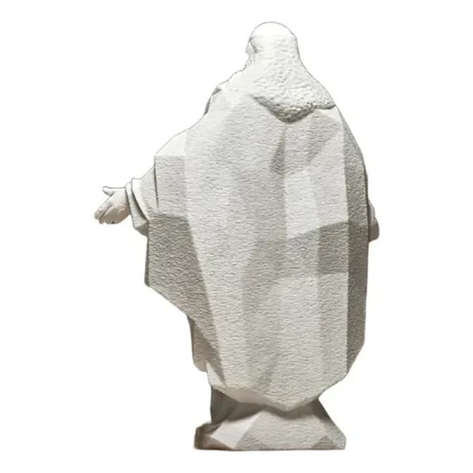 Estatua Geométrica De Jesús 2
