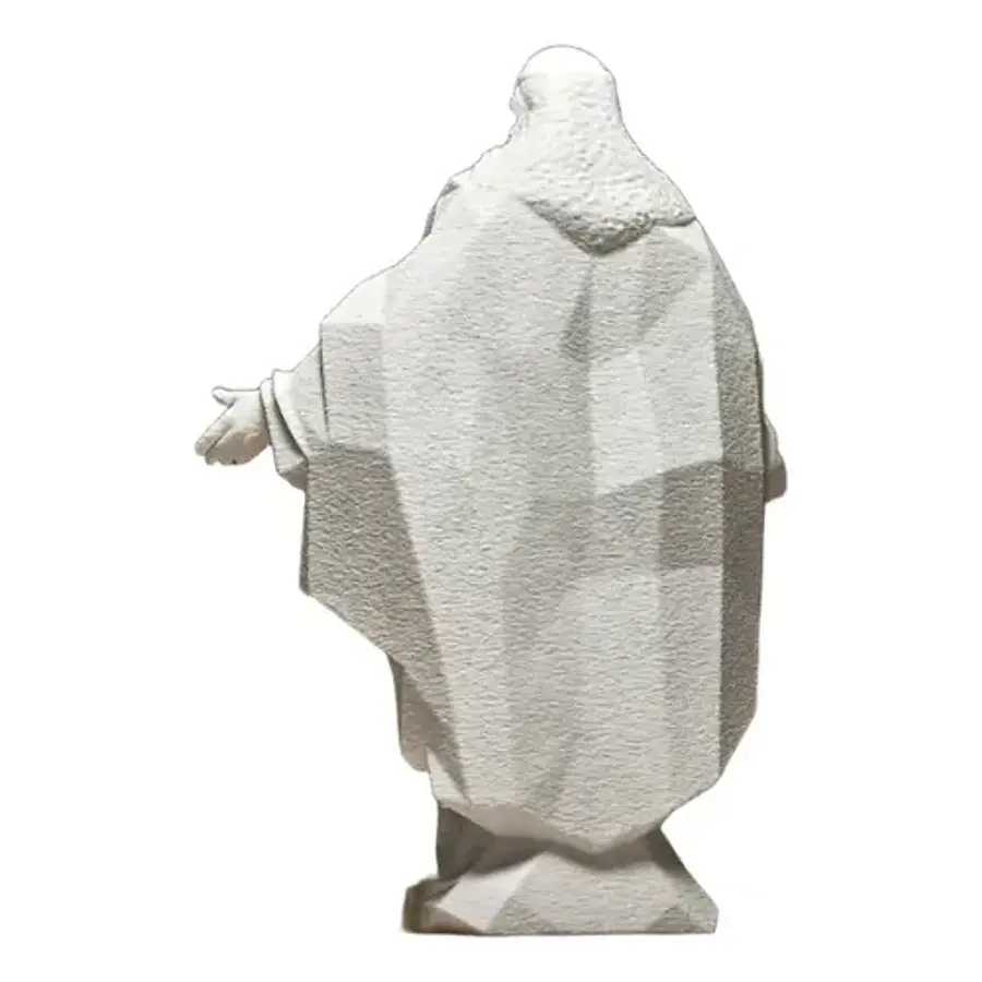 Estatua Geométrica De Jesús