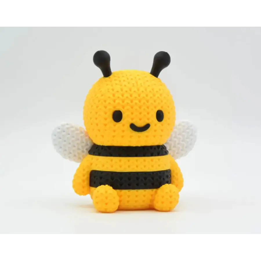 Figura Abeja Estilo Tejida