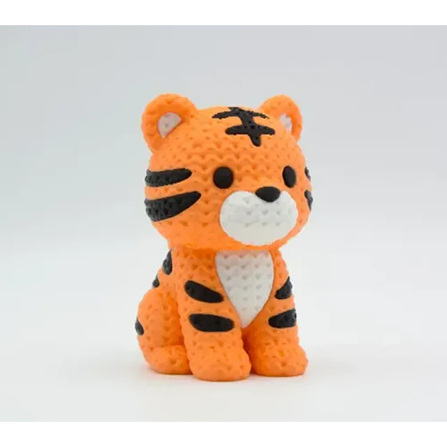 Figura Tigre Tejido