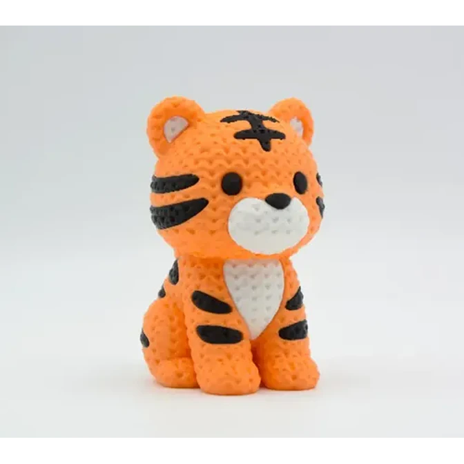 Figura Tigre Tejido 2