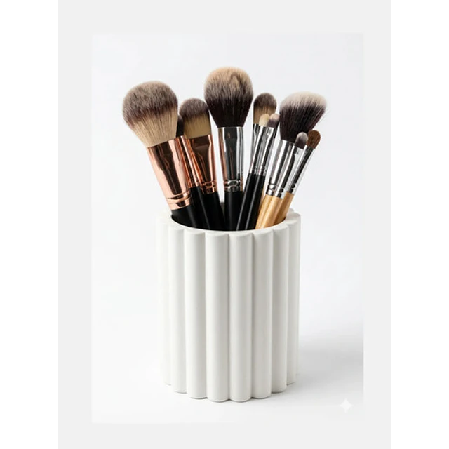 Figura Decorativa Soporte Para Maquillaje