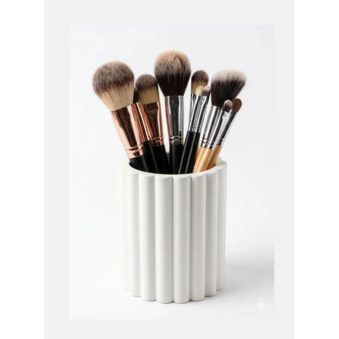Figura Decorativa Soporte Para Maquillaje 1