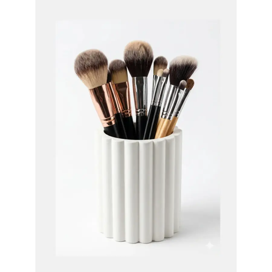 Figura Decorativa Soporte Para Maquillaje