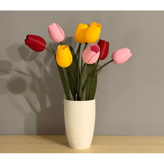 Decoración De Ramo De Tulipanes