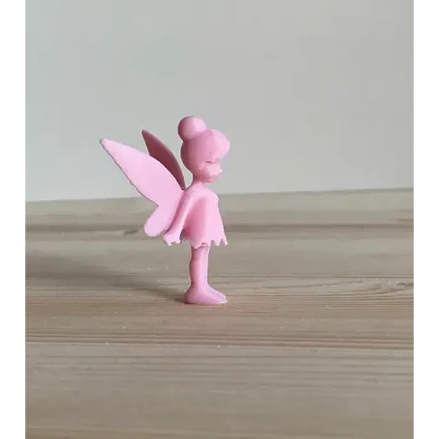 Figura De Decoración De Hada Rosada