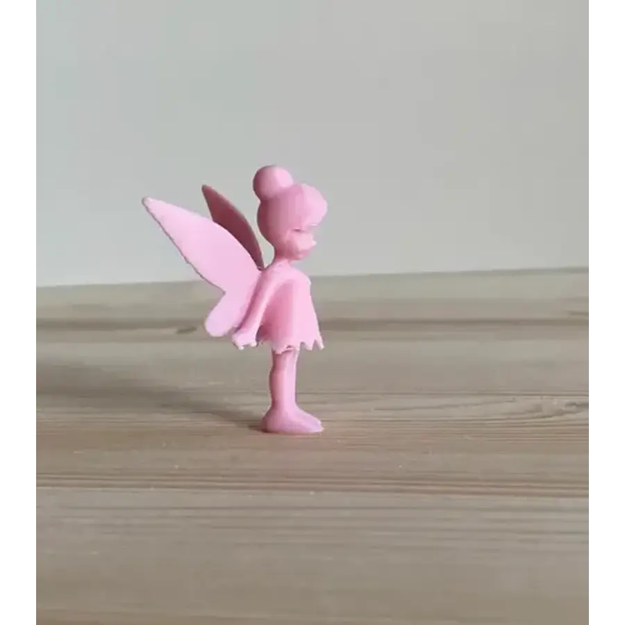Figura De Decoración De Hada Rosada