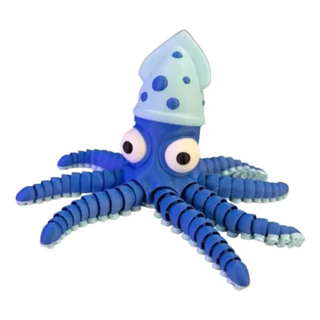 Figura Decorativa- Pulpo Inteligente Articulado