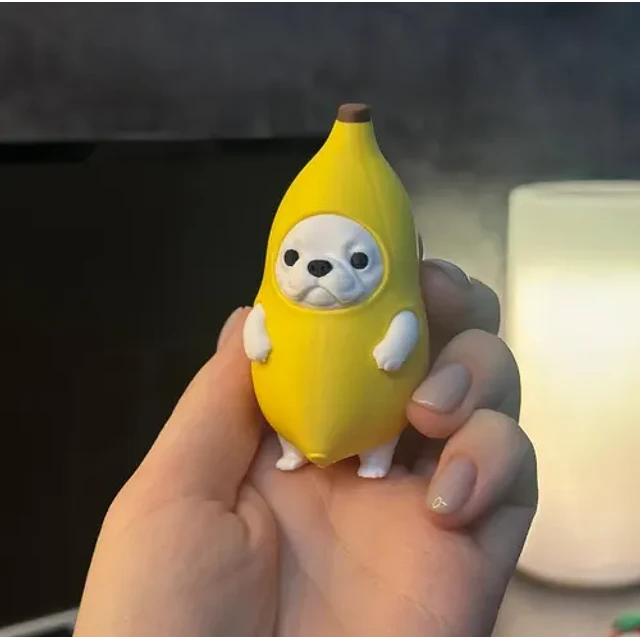 Figura Decorativa- Perro Banana
