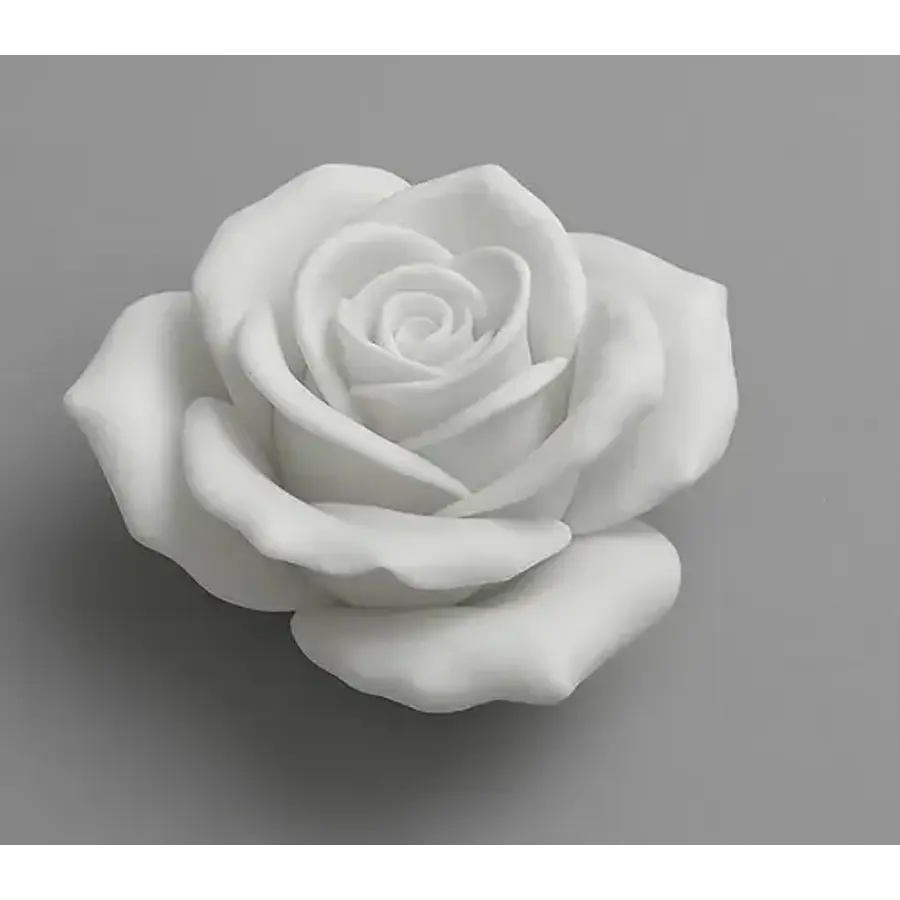 Figura De Rosa Blanca