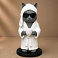 Figura Decorativa- Gato Cafetero - Miniatura 2