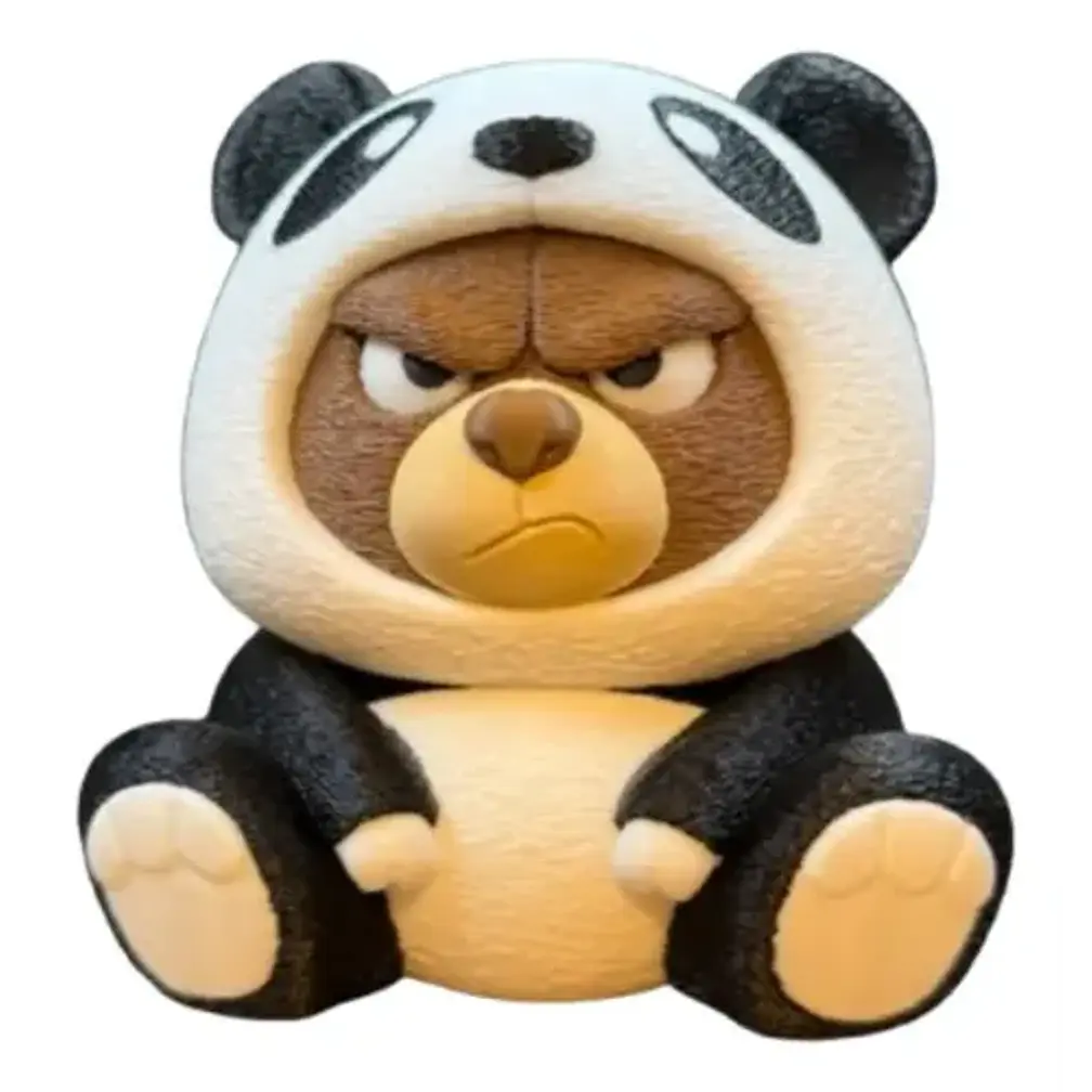 Figura Decorativa- Oso Gruñón Disfraz De Panda 1