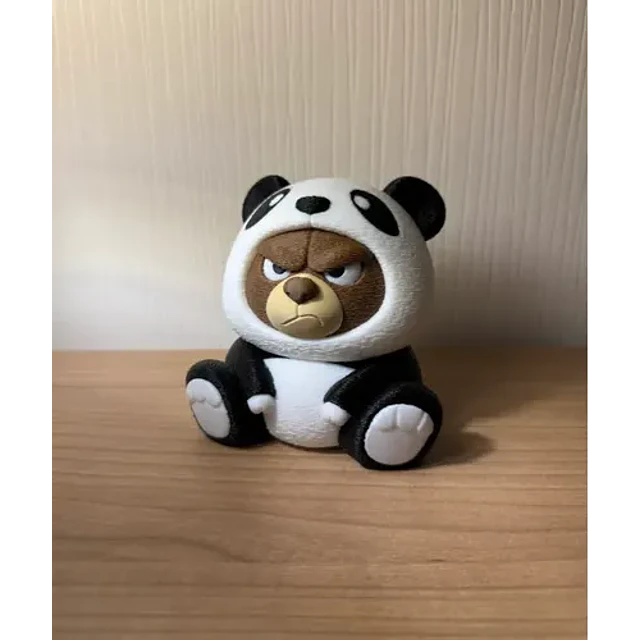 Figura Decorativa- Oso Gruñón Disfraz De Panda
