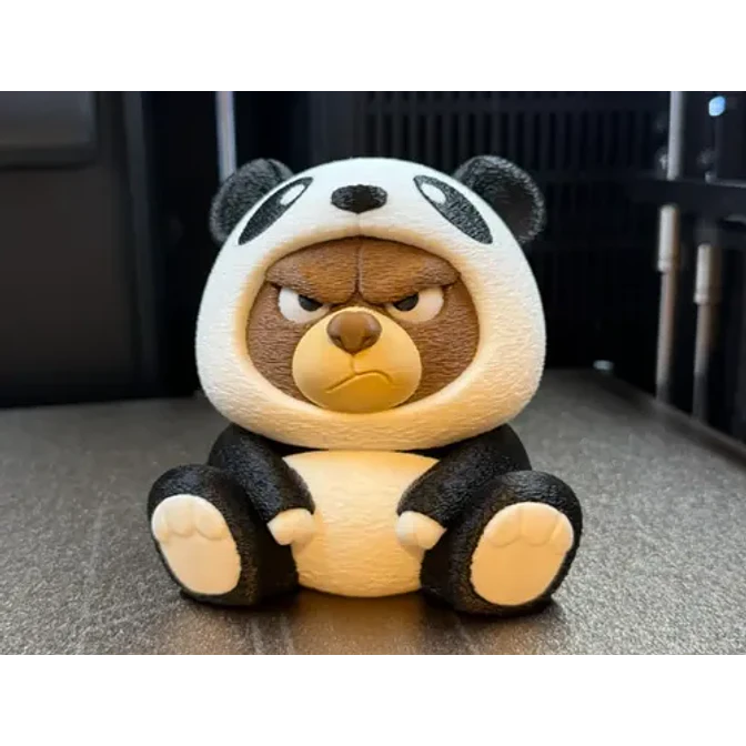 Figura Decorativa- Oso Gruñón Disfraz De Panda 4