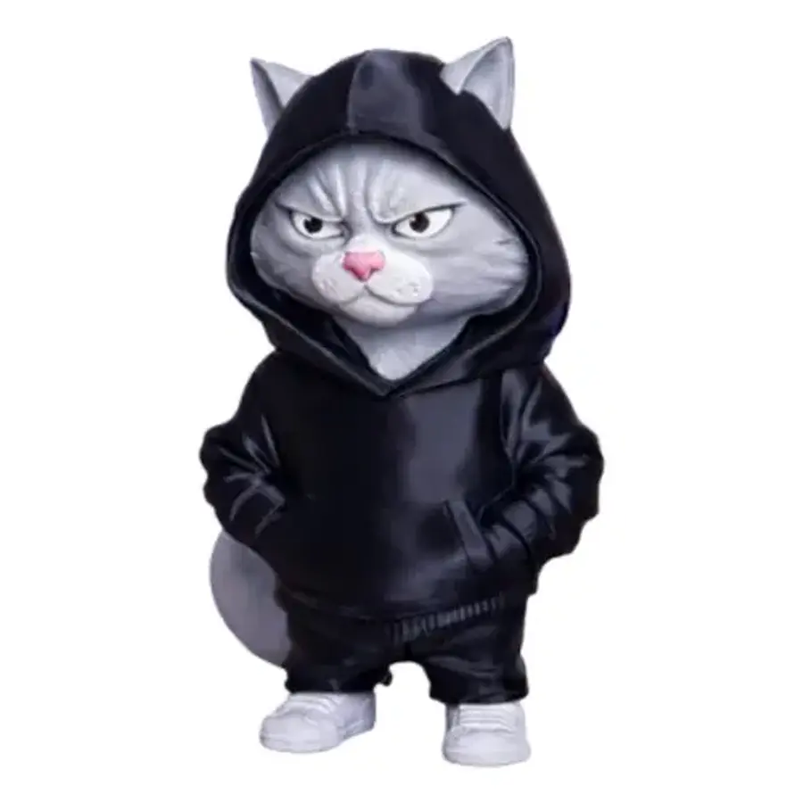 Figura Decorativa- Gato Urbano