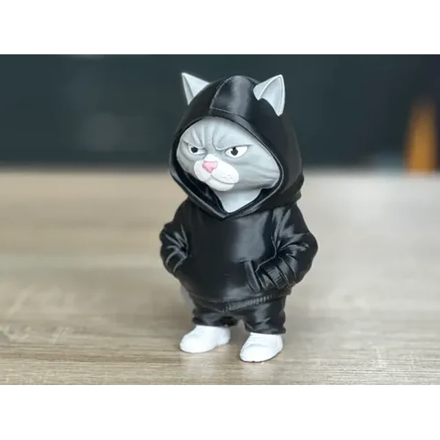Figura Decorativa- Gato Urbano