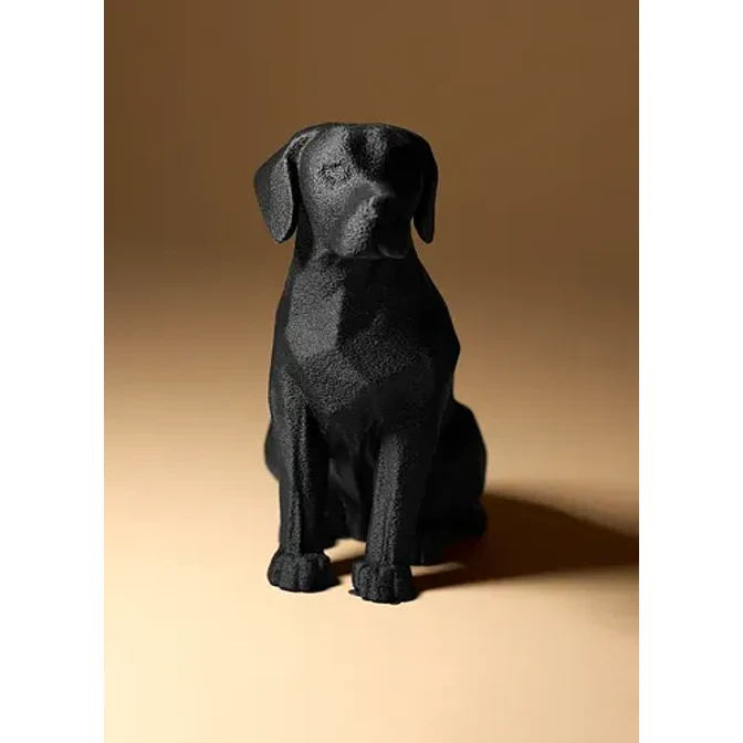 Decoración De Perro Labrador Color Negro 2