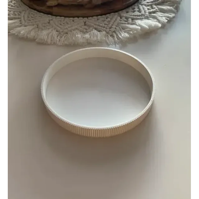 Cuenco Decorativo, Bandeja, Bandeja Para Velas Acanalados