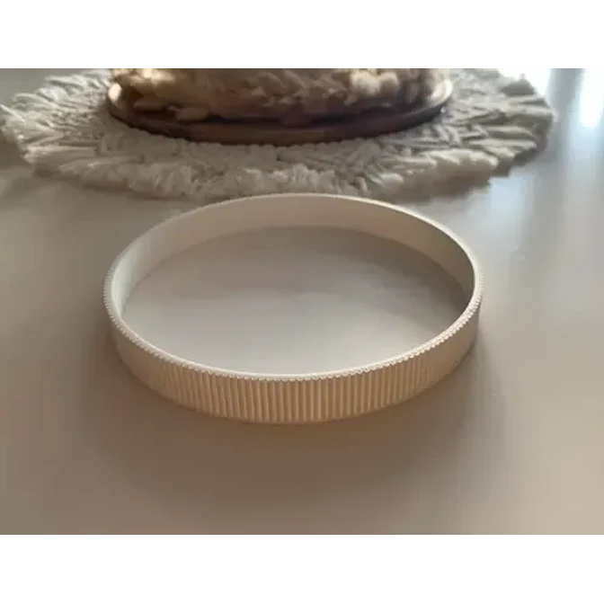 Cuenco Decorativo, Bandeja, Bandeja Para Velas Acanalados 2