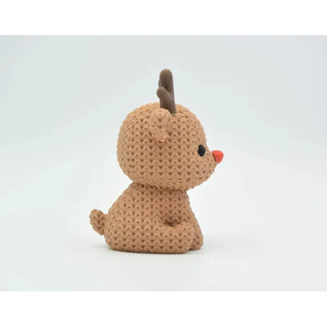 Figura Decorativa De Reno De Punto 2