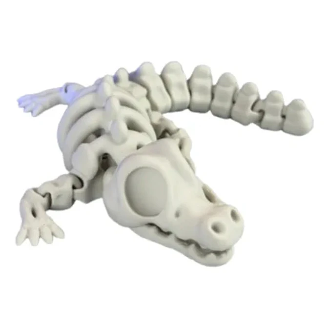 Figura Decorativa- Cocodrilo Articulado 1
