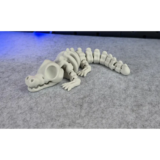 Figura Decorativa- Cocodrilo Articulado 2