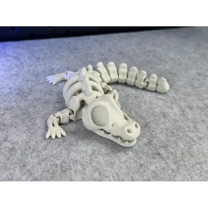 Figura Decorativa- Cocodrilo Articulado 3