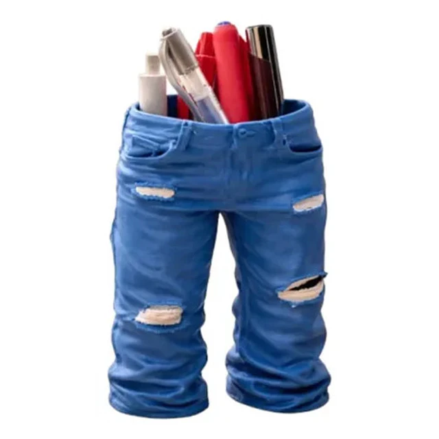 Portalápices De Vaqueros Azules