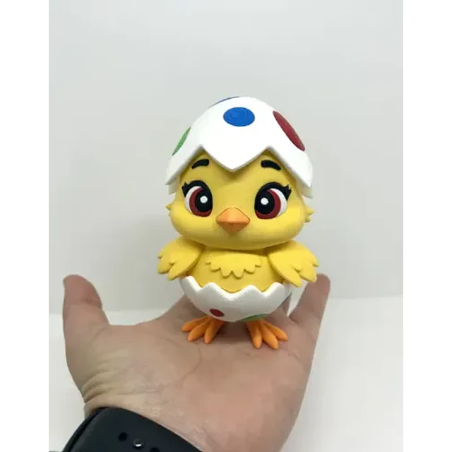 Figura Decorativa- Pollito Cascarón