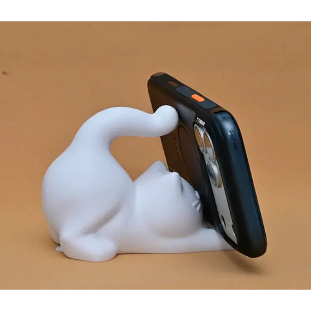 Soporte De Teléfono De Gatito