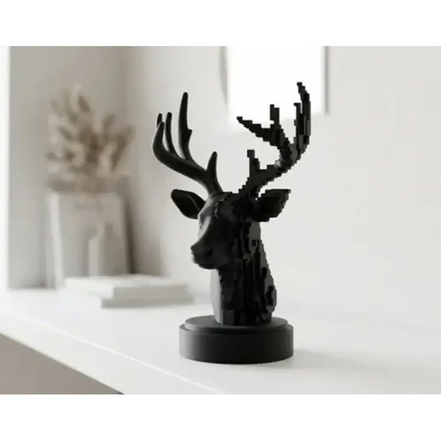 Escultura Decorativa- Ciervo Pixelado