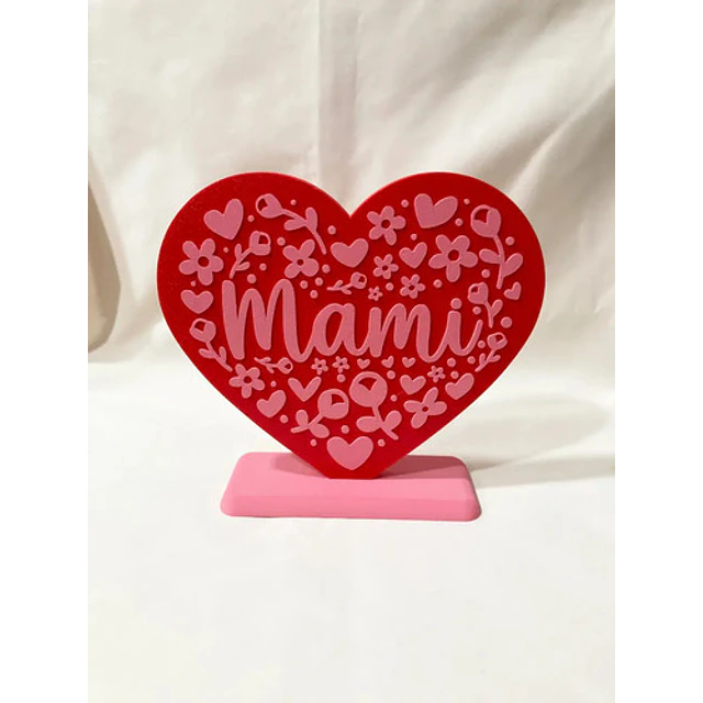 Figura Decorativa Corazón - Día De La Madre