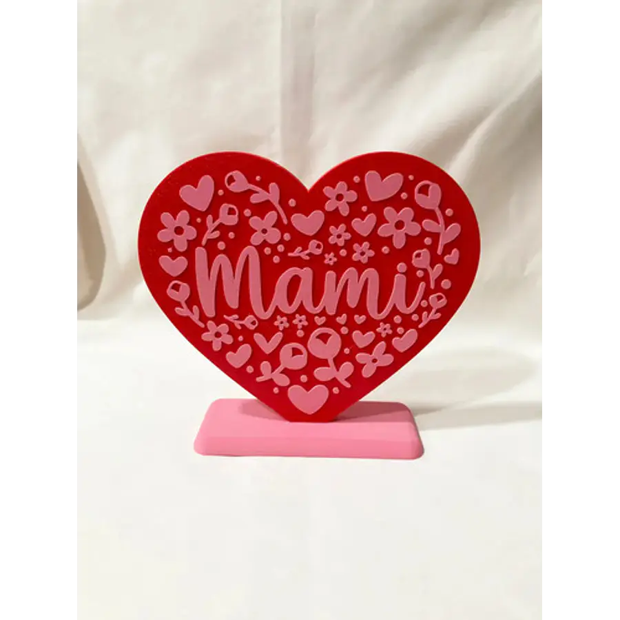 Figura Decorativa Corazón - Día De La Madre