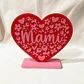 Figura Decorativa Corazón - Día De La Madre - Miniatura 2