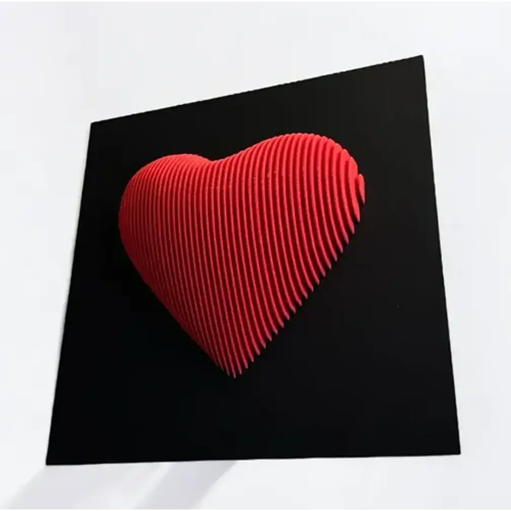 Figura De Corazón En Capas 1