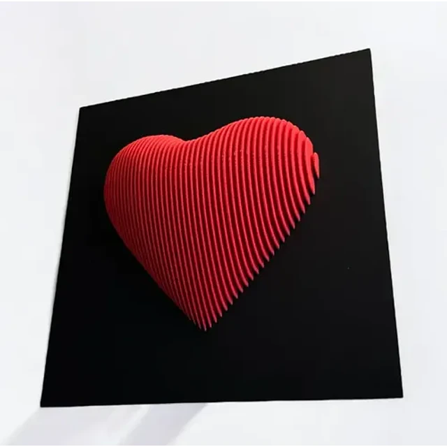 Figura De Corazón En Capas