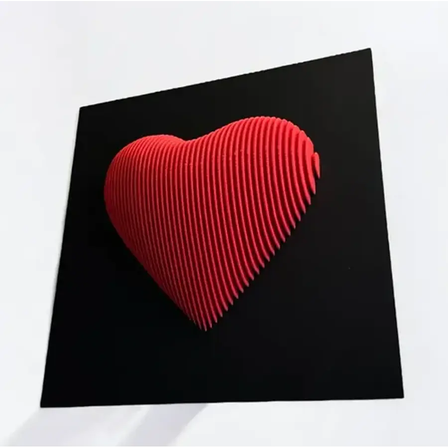 Figura De Corazón En Capas